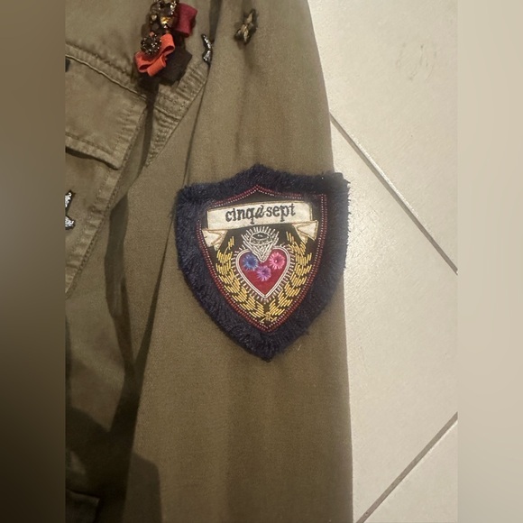 Army jacket Cinq a sept , size M - Picture 4 of 9